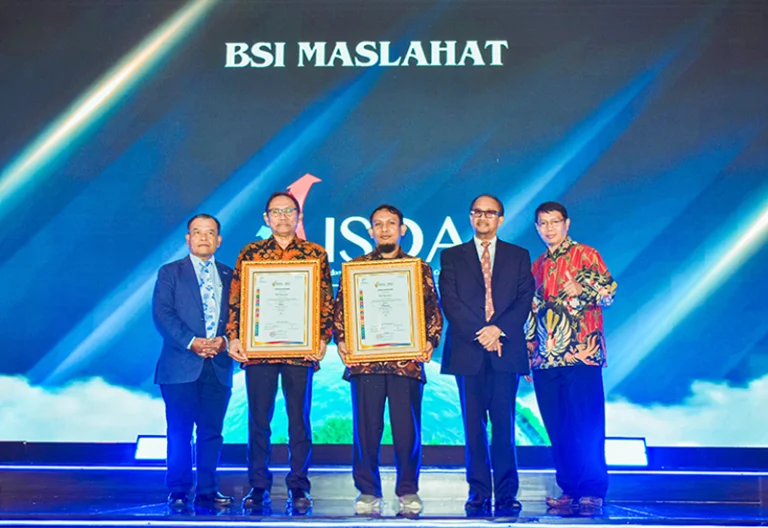 BSI Maslahat Raih Dua Penghargaan Pada Indonesia Sustainable Development Goals Award (ISDA) 2023