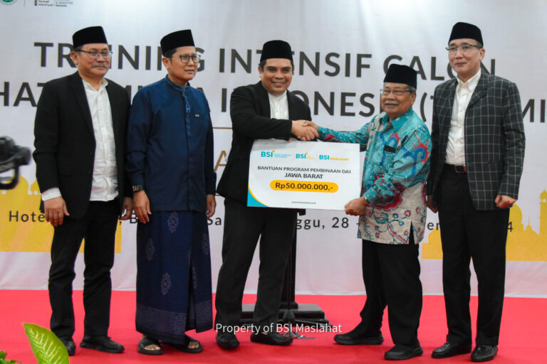 Indonesia Darurat Khatib, BSI Maslahat, MUI dan Yayasan Al Washiyyah Selenggarakan Training Intensif Calon Khatib Muda Indonesia (TICKMI) Batch 3