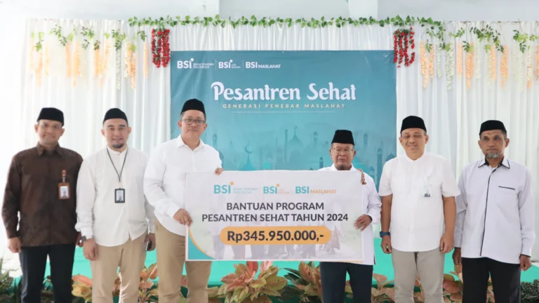 BSI Maslahat Jalankan Program Pesantren Sehat 2024 di Pesantren Darul Istiqomah, Timbuseng, Sulawesi Selatan