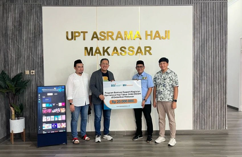 Bantuan Operasional Haji ke UPT Embarkassi Makassar