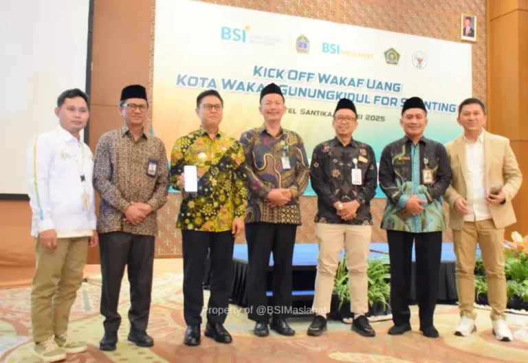 Peluncuran Wakaf Uang Sebagai Model Pembiayaan Berkelanjutan untuk Penanganan Stunting di Gunungkidul  
