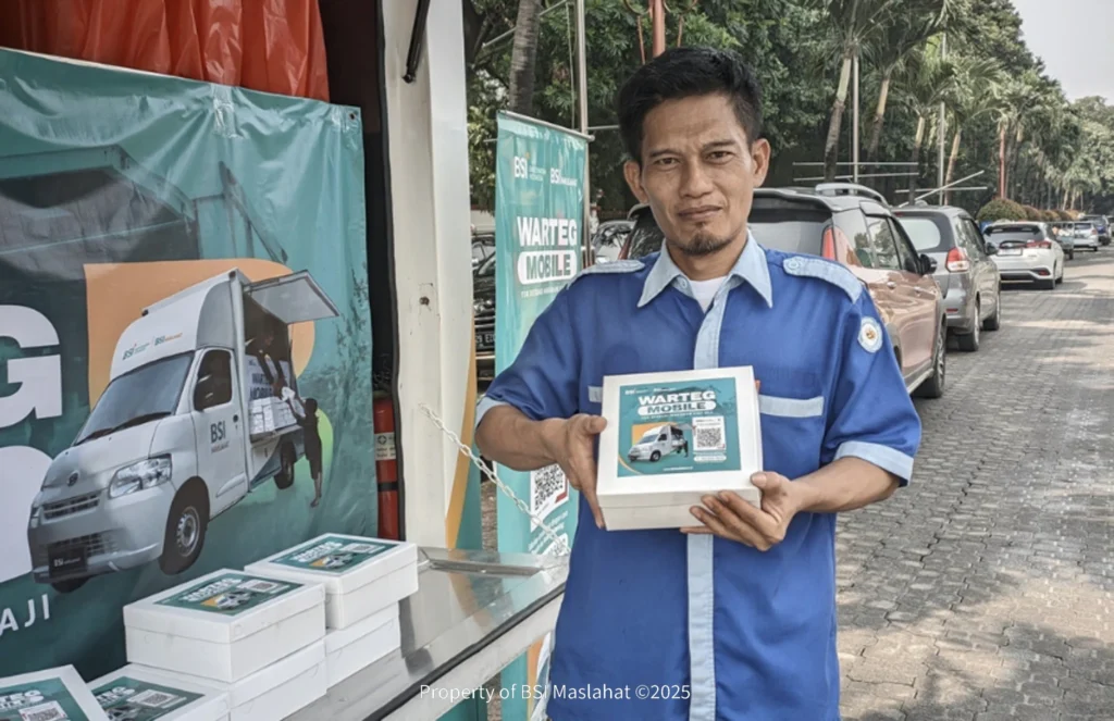 Penerima manfaat warteg mobile