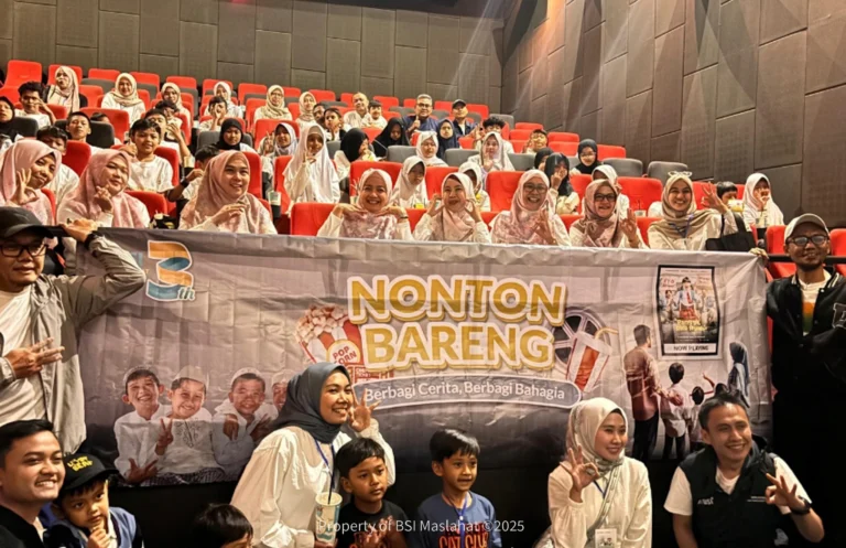 BSI Maslahat Nonton Bareng Anak Yatim di Bandung