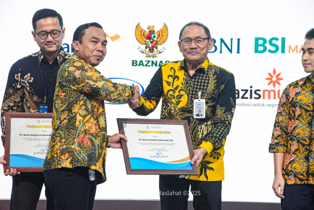 BSI Maslahat Raih Penghargaan Mitra Penggerak Program GENTING dari BKKBN