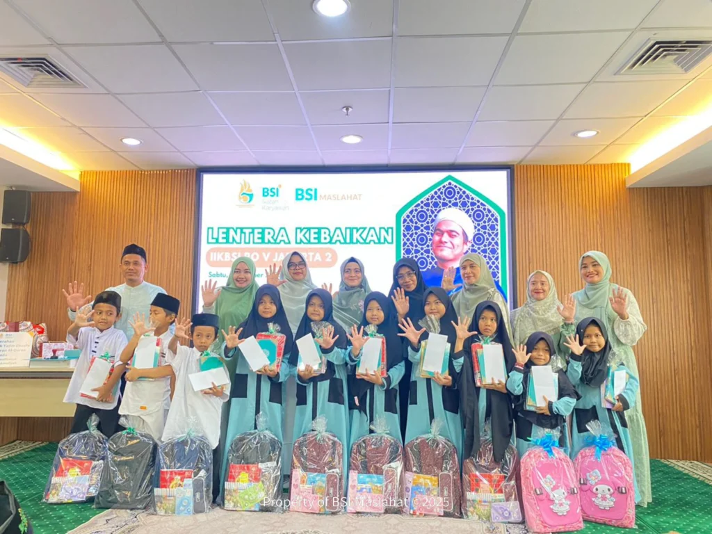BSI Maslahat bersama IIK BSI RO V Jakarta 2 selenggarakan Lentera Kebaikan