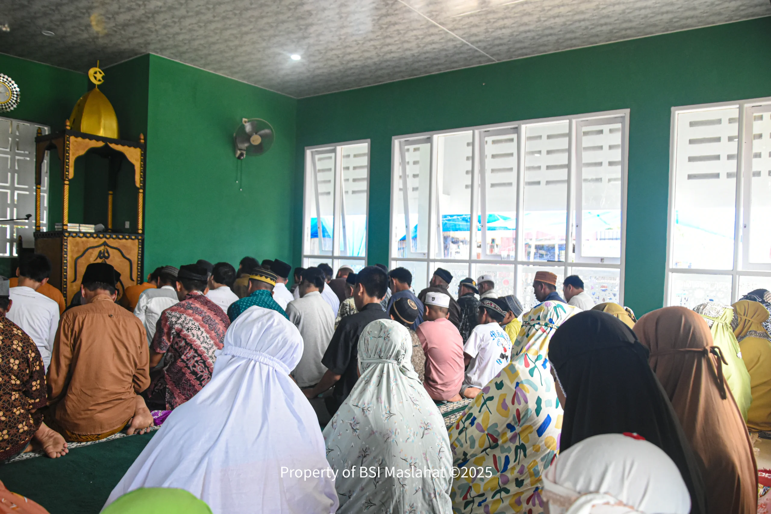 BSI Maslahat dan Masjid Nusantara Resmikan Masjid Baitus Salam Indonesia di Pangkep