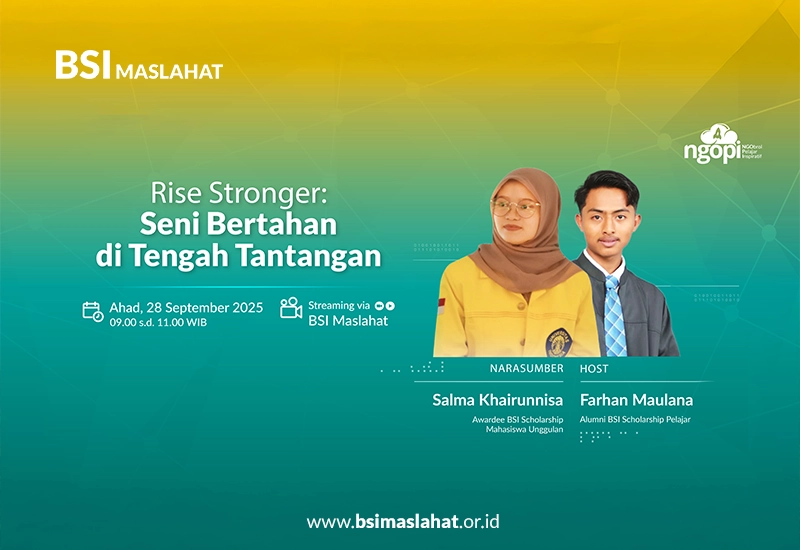 BSI Maslahat Gelar Ngobrol Inspiratif Pembinaan Bagi Awardee BSI Scholarship Pelajar