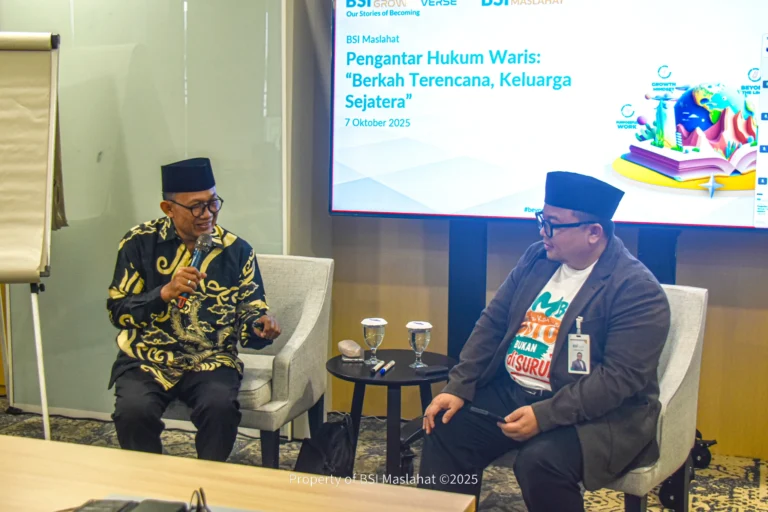 BSI Maslahat Dukung Program BSI GrowthVerse Lewat Kajian Hukum Waris