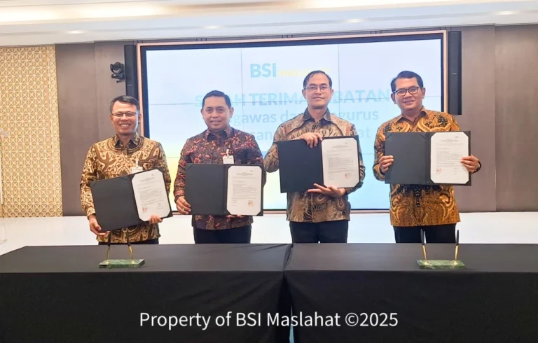 BSI Maslahat Lantik Pengurus dan Pengawas Baru 2025, Siap Tebarkan Kebermanfaatan Lebih Luas