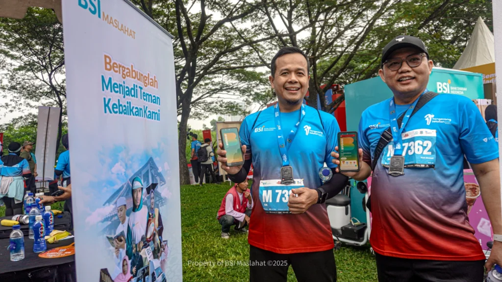 BSI Maslahat Perkuat Solidaritas Sosial di Tangsel Run for Humanity 2025