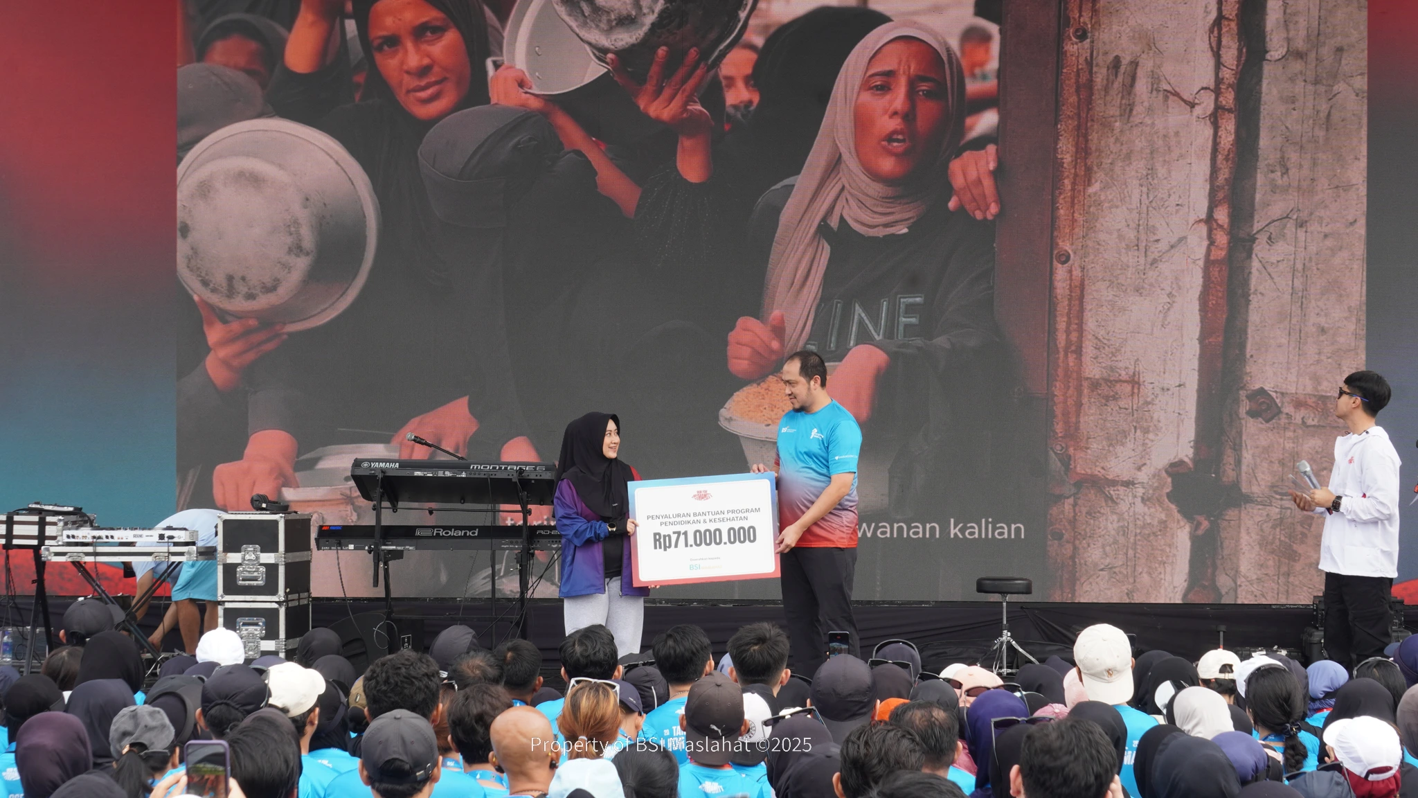 BSI Maslahat Perkuat Solidaritas Sosial di Tangsel Run for Humanity 2025