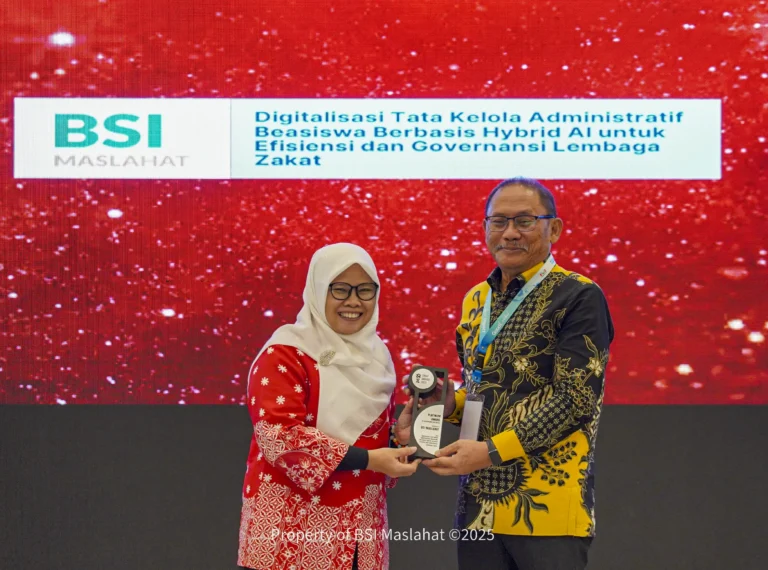 BSI Maslahat Raih 2 Penghargaan Bergengsi pada Ajang Zakat Award 2025