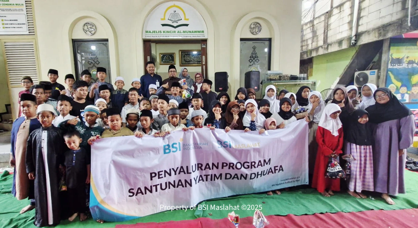 BSI Maslahat dan BSI Hadirkan Kebahagiaan bagi 200 Anak Yatim di Jakarta 4