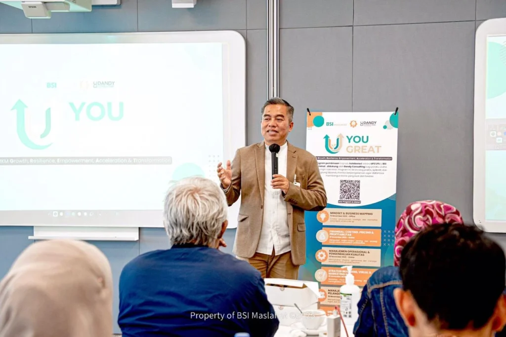 BSI Maslahat dan UPZ Lembaga Penjamin Simapnan (LPS) Dampingi 20 UMKM Tingkatkan Fondasi Bisnis Lewat Program Pembinaan Intensif