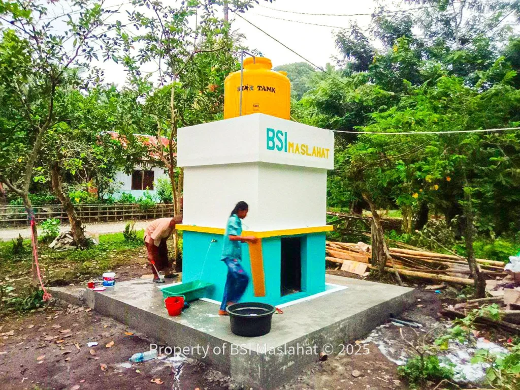 BSI Maslahat Perkuat Kehidupan Berkelanjutan yang Layak melalui Air Bersih