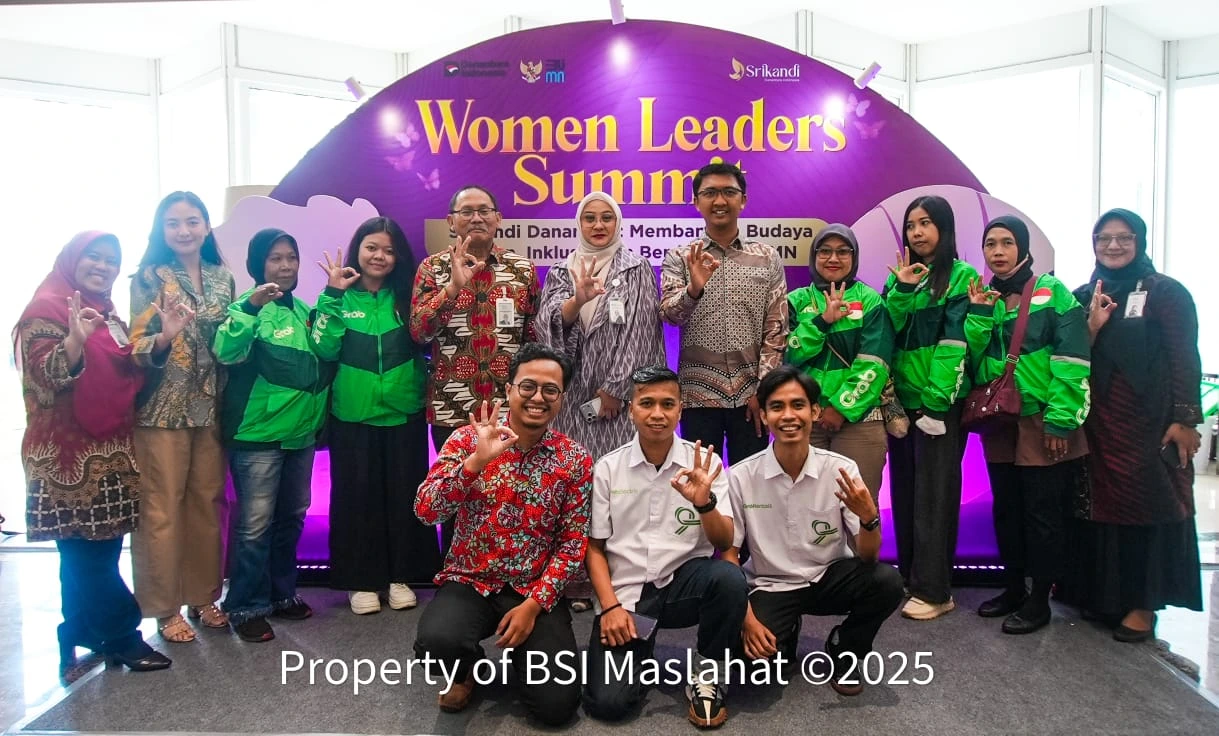BSI Maslahat dan BSI Perkuat Pemberdayaan Perempuan dan Solidaritas Kemanusiaan Pada Women Leaders Summit 2025 