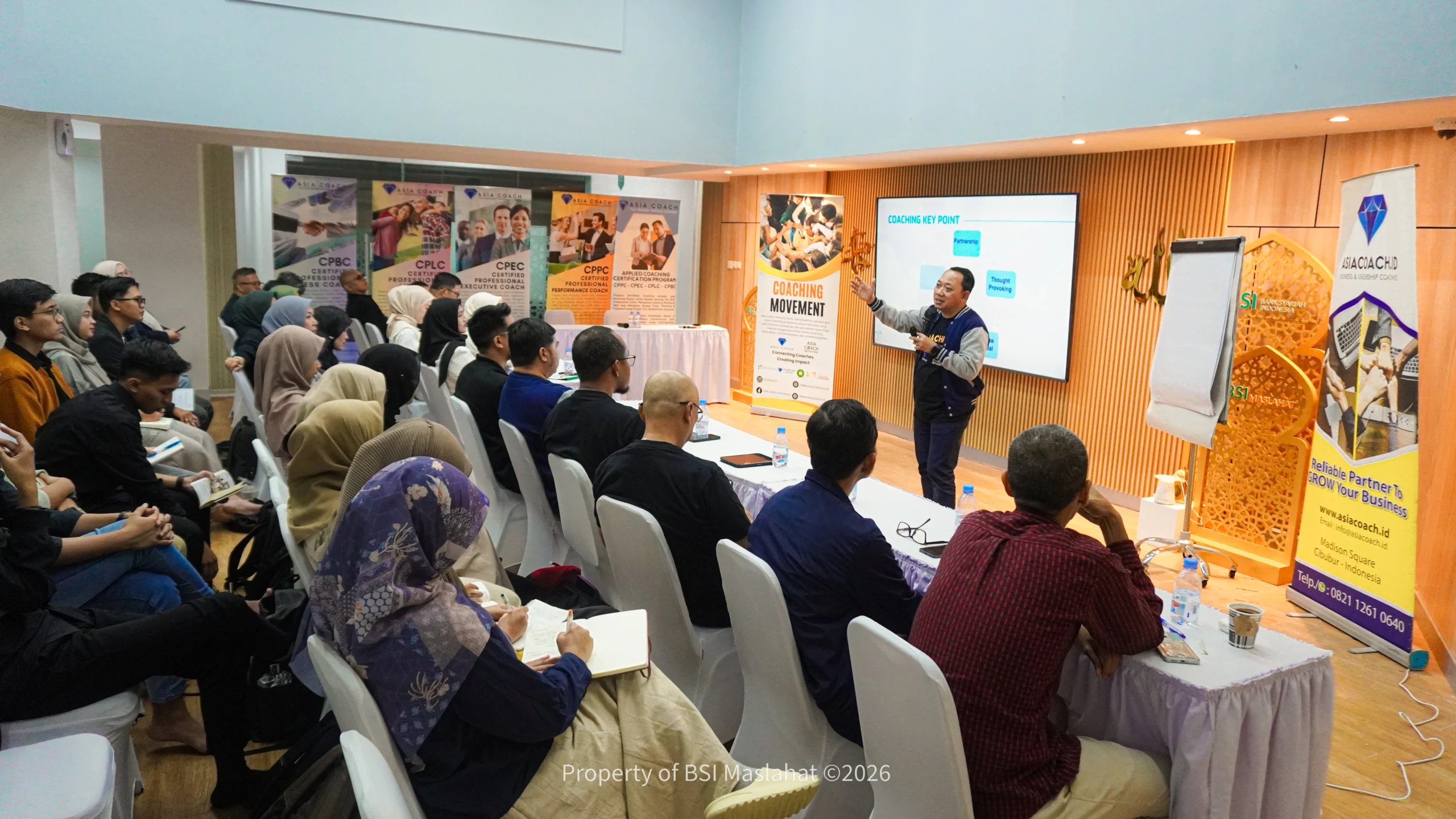 BSI Maslahat Gelar Coaching Movement untuk Tingkatkan Kepemimpinan dan Potensi Diri