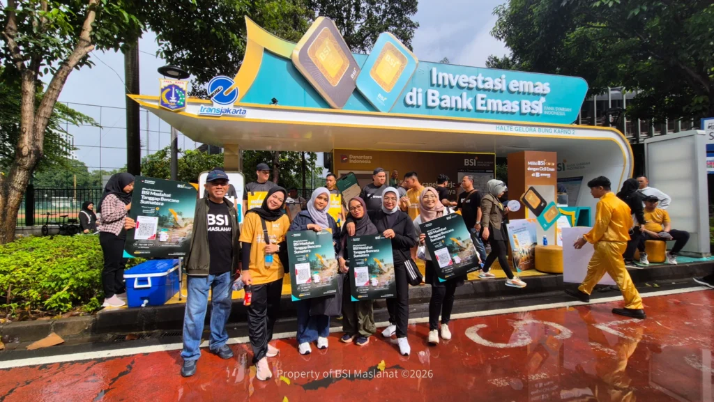 BSI Maslahat Ajak Masyarakat Berbagi di Milad 5 Tahun BSI