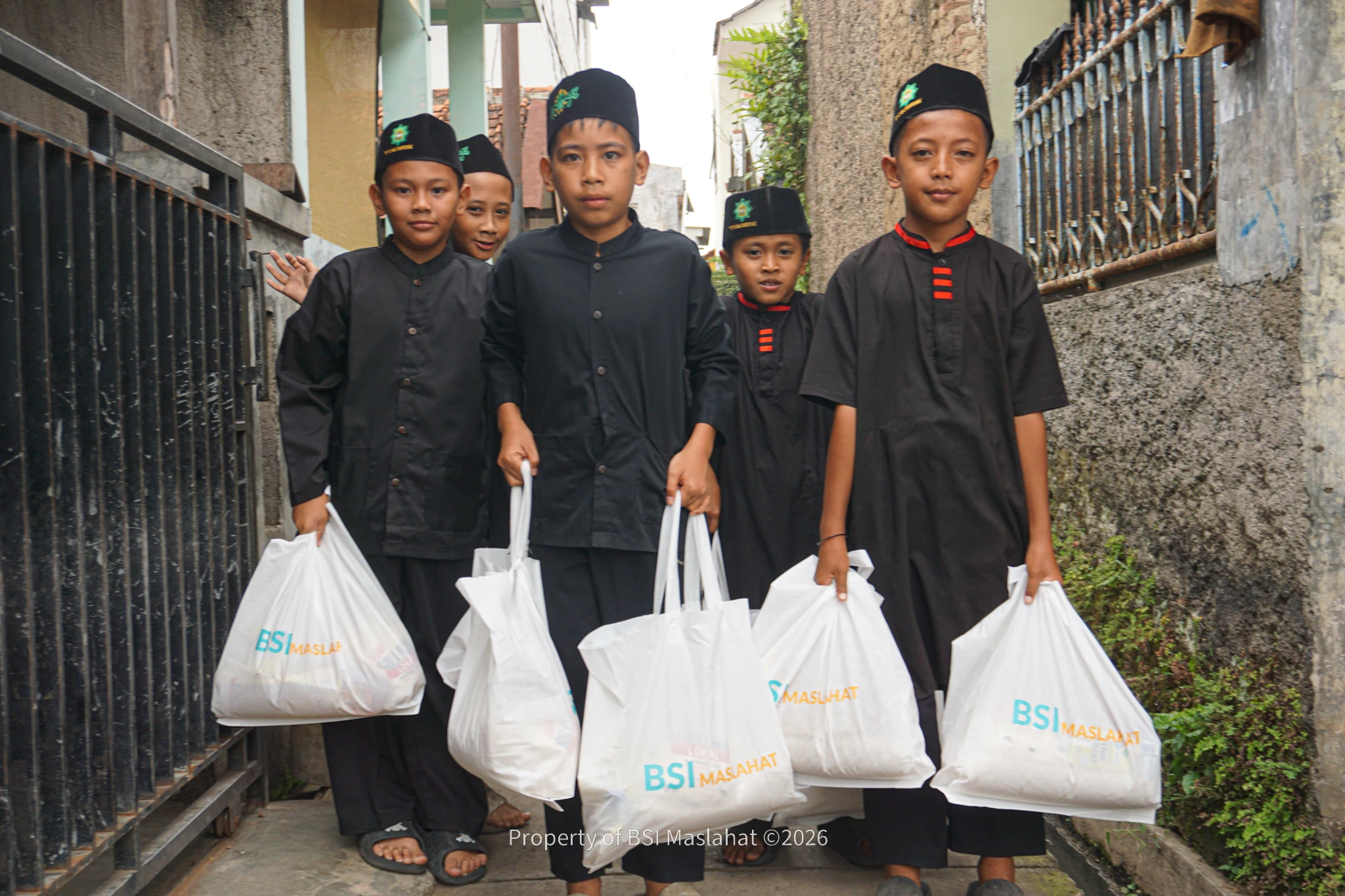 BSI Maslahat Salurkan Fidyah kepada 7.654 Penerima Manfaat