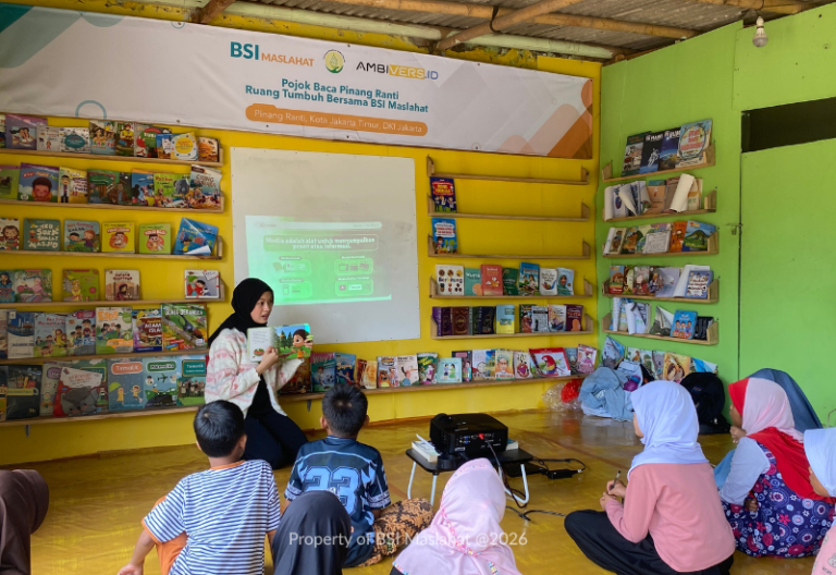 Dari Ruang Sempit ke Ruang Tumbuh, Upaya BSI Maslahat Mengubah Cerita Anak Marginal di Pinang Ranti 