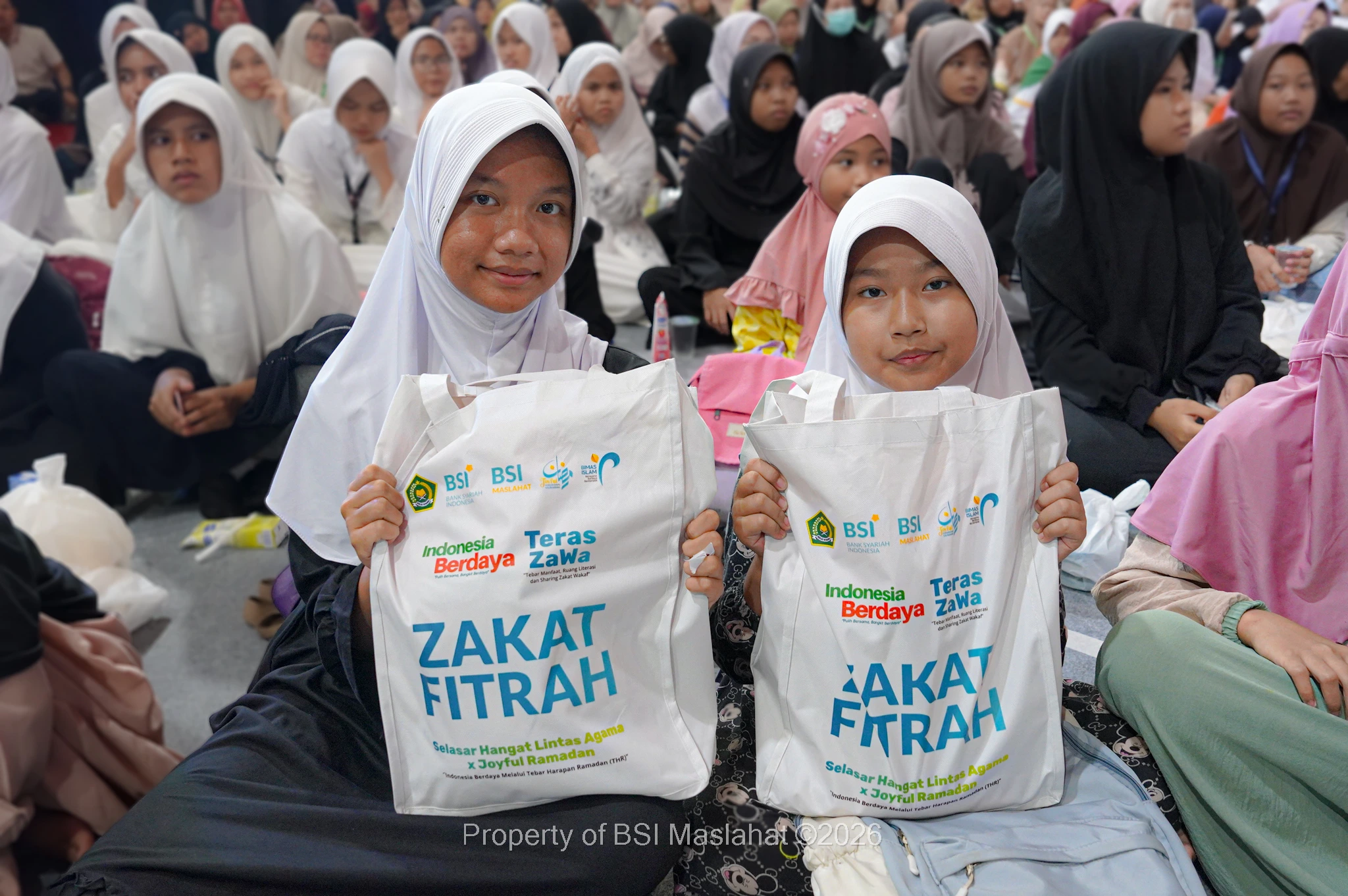 BSI Maslahat Perkuat Distribusi Zakat Fitrah Nasional Kemenag RI, Sasar 2 Juta Keluarga Prasejahtera