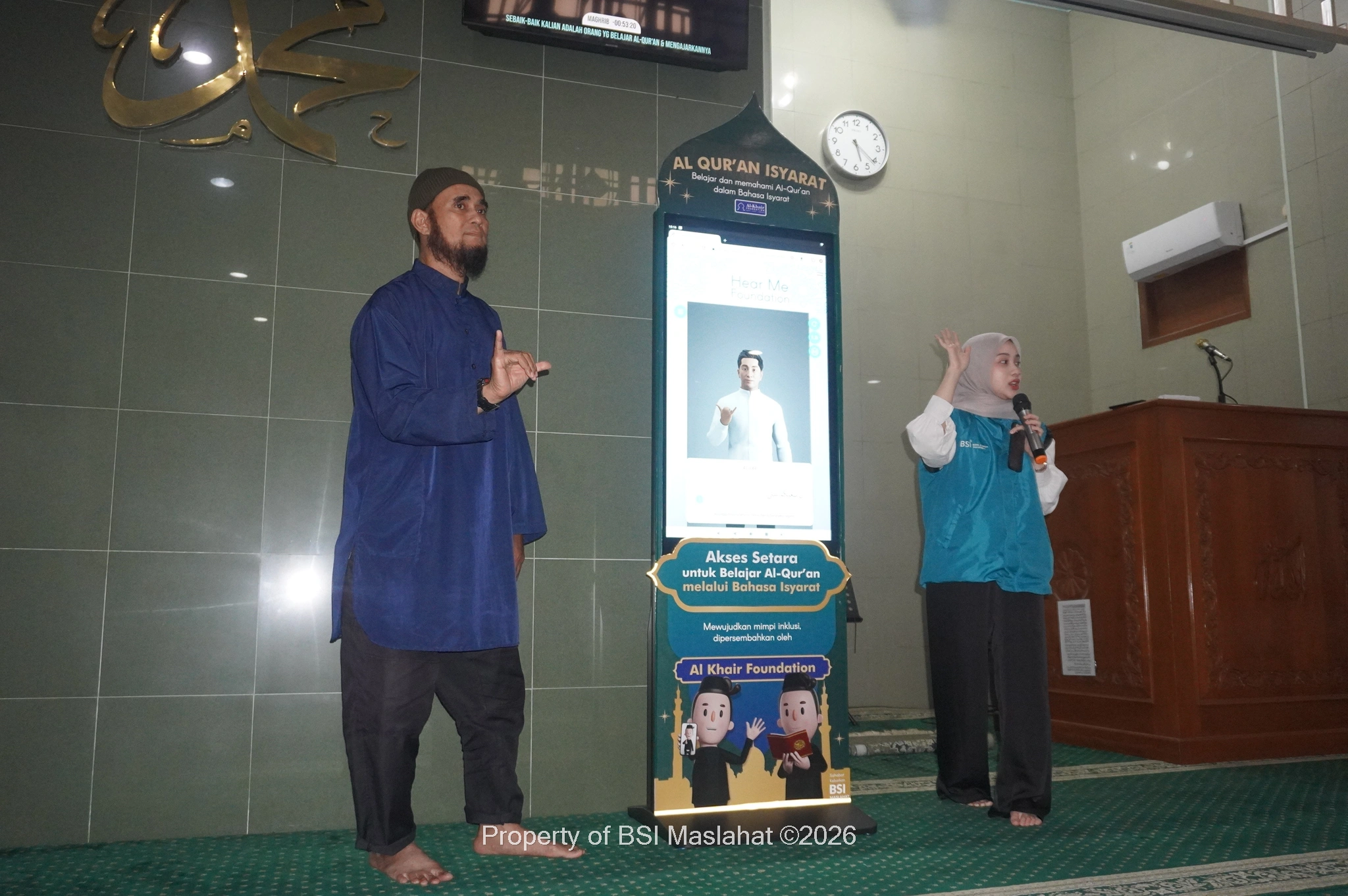 BSI Maslahat Salurkan Al-Qur’an Isyarat, Buka Akses Mengaji Inklusif bagi Komunitas Tuli