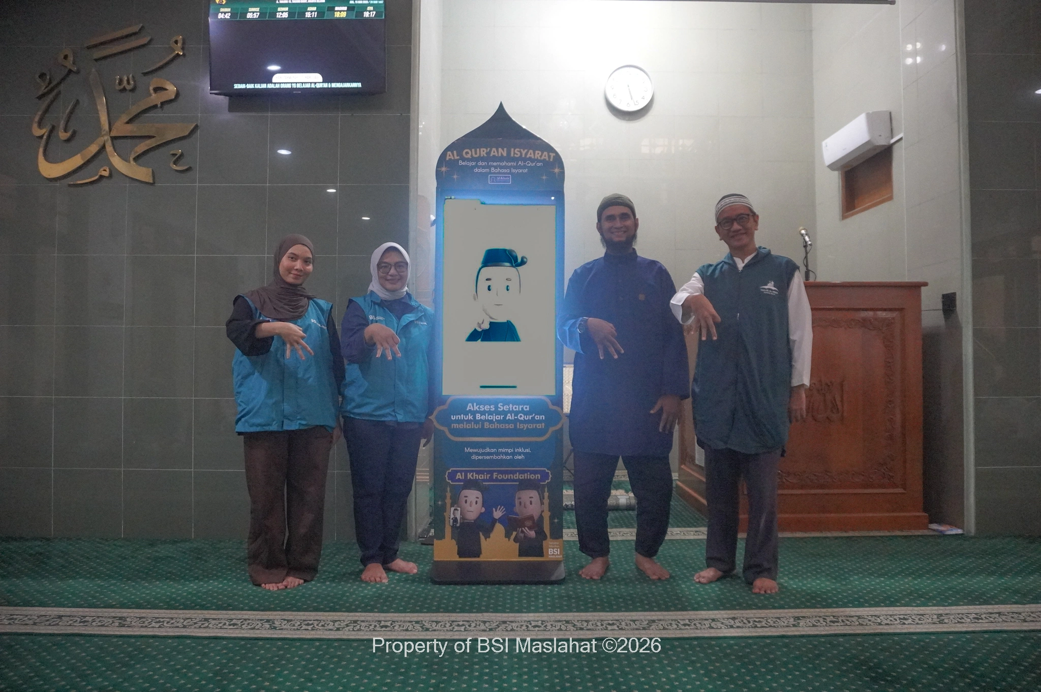 BSI Maslahat Salurkan Al-Qur’an Isyarat, Buka Akses Mengaji Inklusif bagi Komunitas Tuli