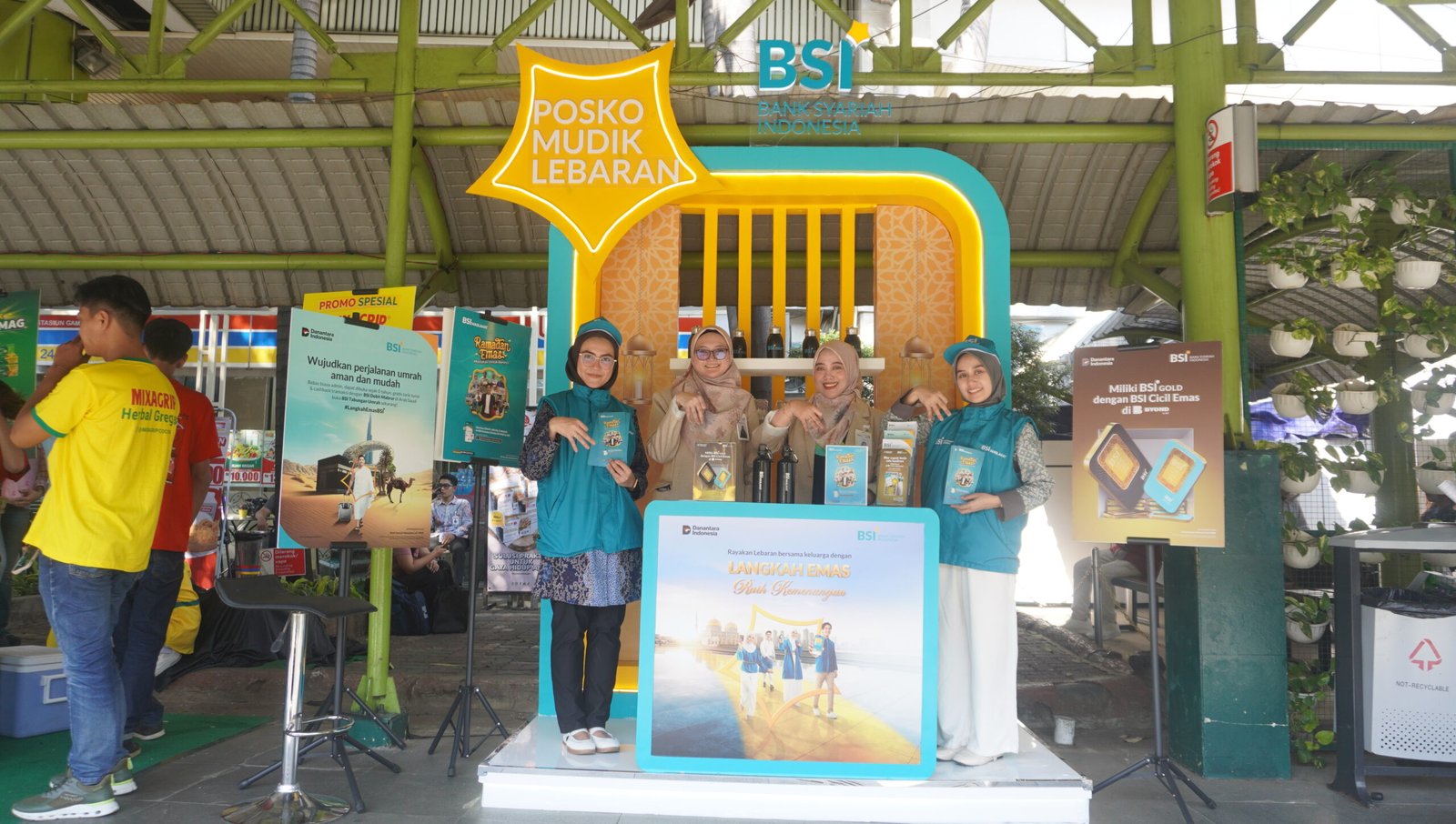BSI Maslahat Dukung Program Posko Mudik BSI 2026, Hadirkan Layanan Sosial bagi Pemudik