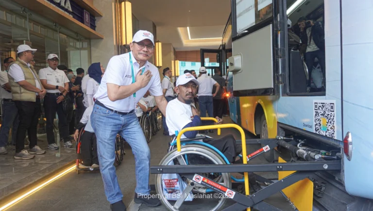 BSI Maslahat Dukung Mudik Aman Berbagi Harapan, 2.261 Pemudik Diberangkatkan Termasuk 385 Difabel