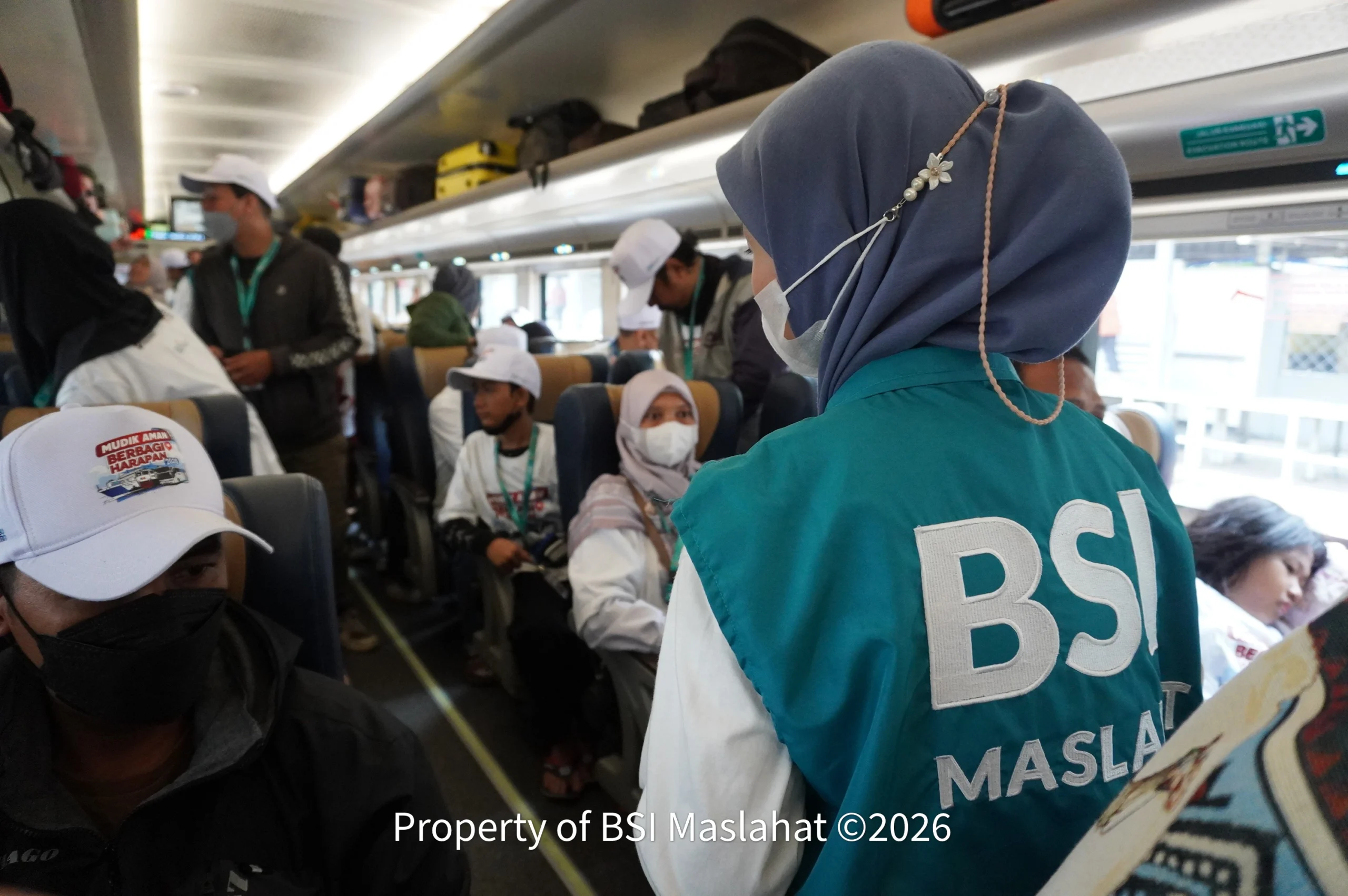 BSI Maslahat Lepas Pemudik Difabel di Pasar Senen, Wujud Nyata Mudik Gratis Ramah Semua Kalangan