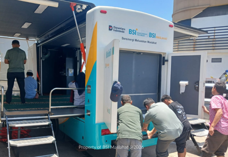 Mobil Musholla BSI Maslahat, Menjaga Kekhusyukan Ibadah Para Pemudik Lebaran 2026