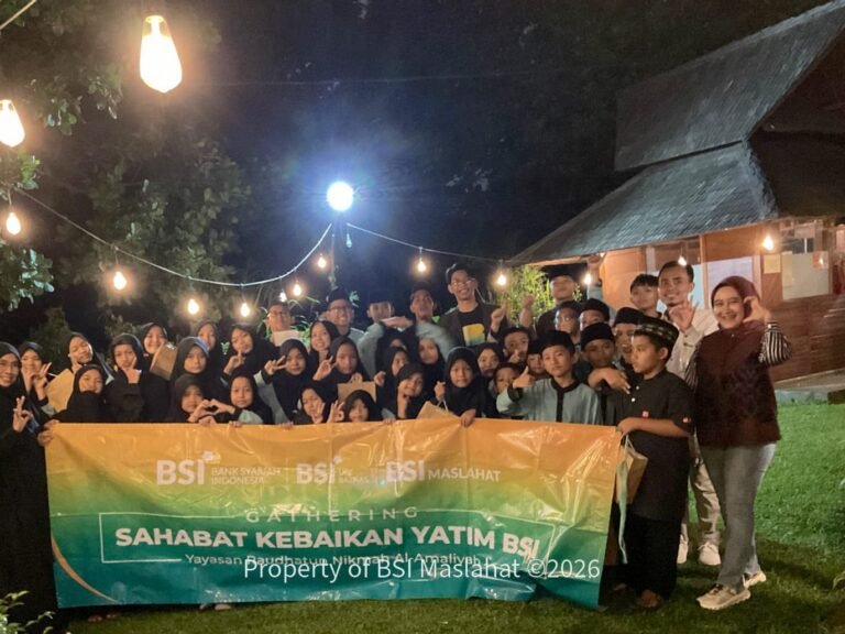 BSI Maslahat Tebar Kebaikan Ramadan Lewat Gathering Sahabat Kebaikan Yatim