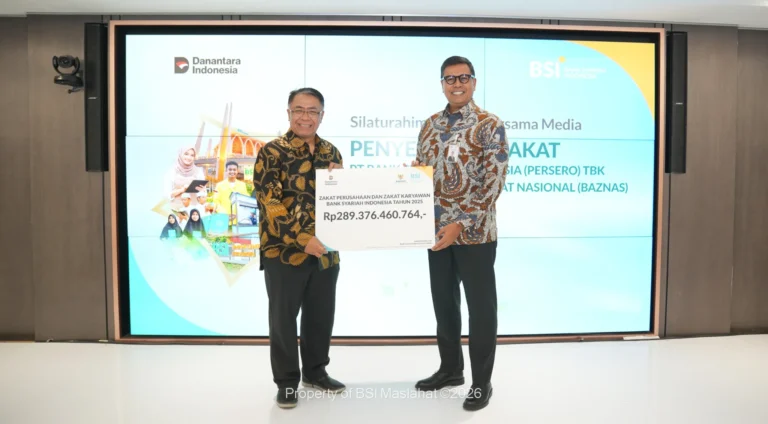 BSI Konsisten Jadi Pembayar Zakat Terbesar di Indonesia, Salurkan Rp289 Miliar untuk Penguatan Ekonomi Umat