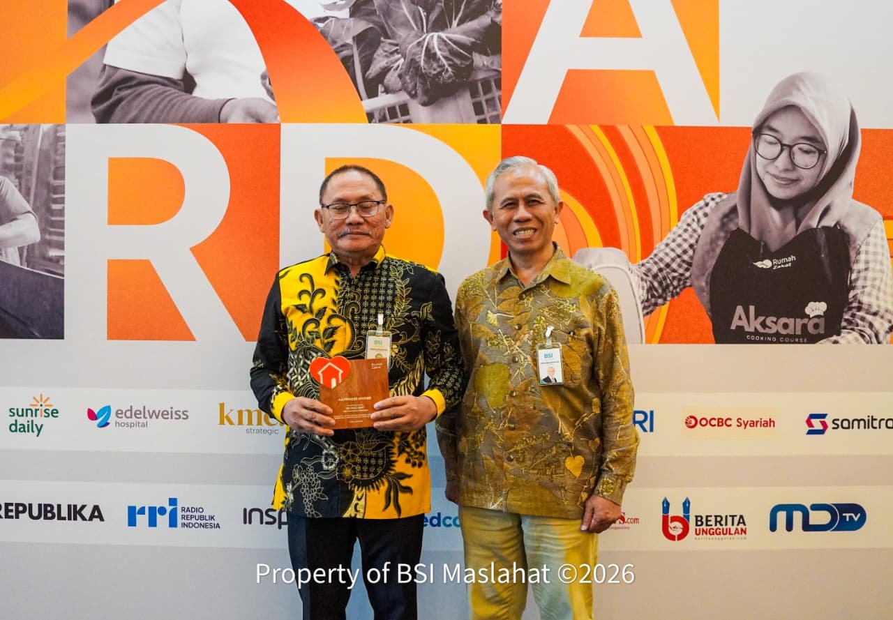 BSI Maslahat Raih Happiness Award, Tegaskan Peran sebagai Mitra Kemanusiaan Berdampak