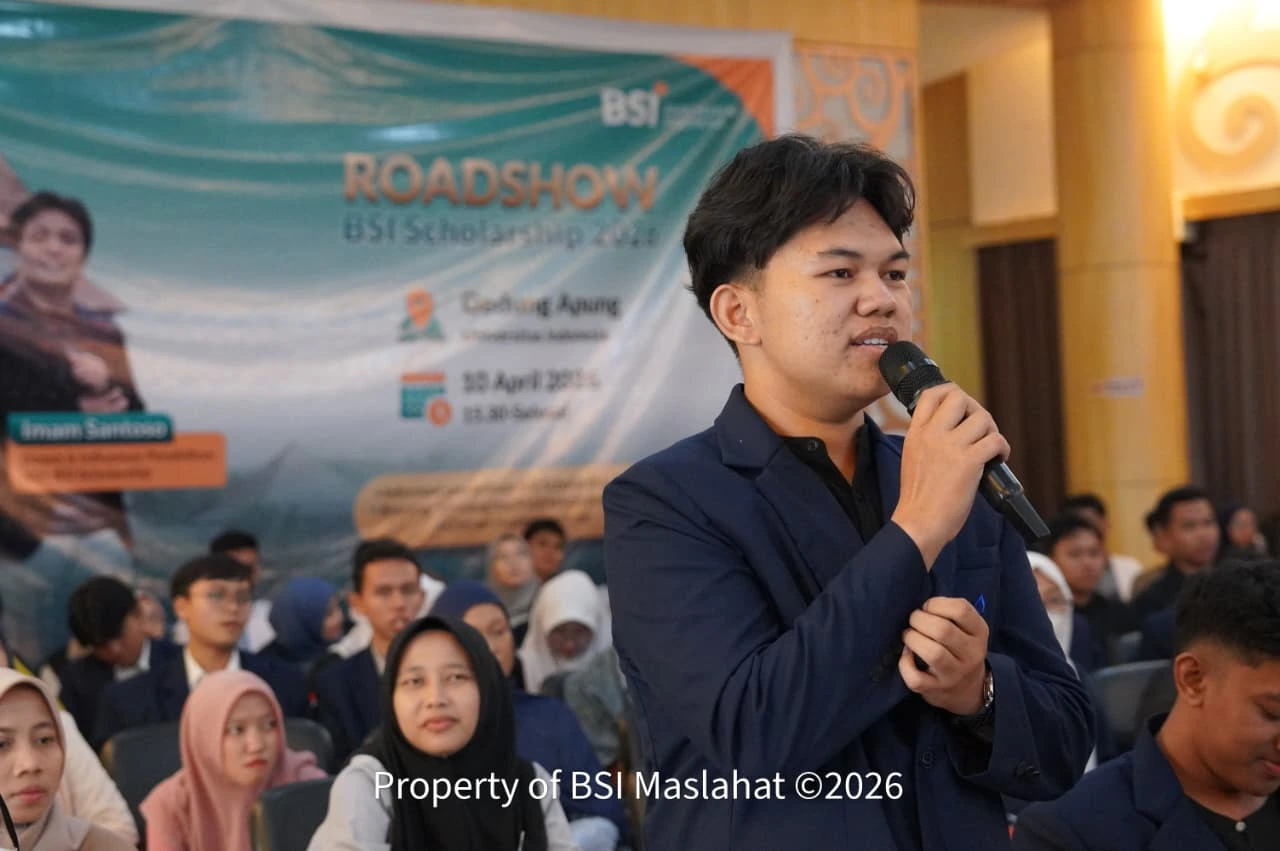 Roadshow BSI Scholarship 2026 di UI Perkuat Akses Pendidikan dan Literasi Ekonomi Syariah