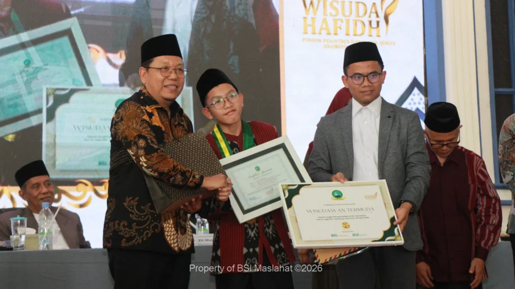 BSI Maslahat Perkuat Generasi Qur’ani melalui Beasiswa Tahfidz Bagi Santri di Pondok Pesantren Hamalatul Qur’an