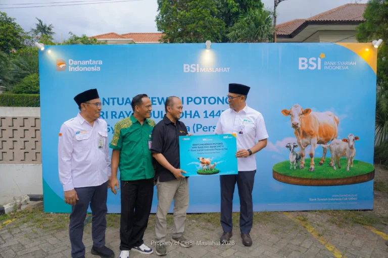 BSI Maslahat dan BSI Salurkan 24.541 Hewan Kurban hingga Pelosok Negeri pada Iduladha 1447 H