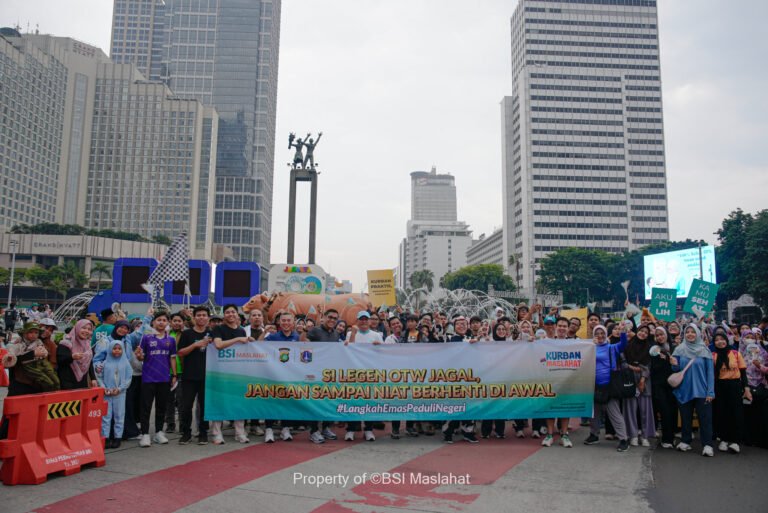 Ajak Masyarakat Berkurban, BSI Maslahat Hadirkan Festival Kurban Maslahat di Car Free Day Jakarta