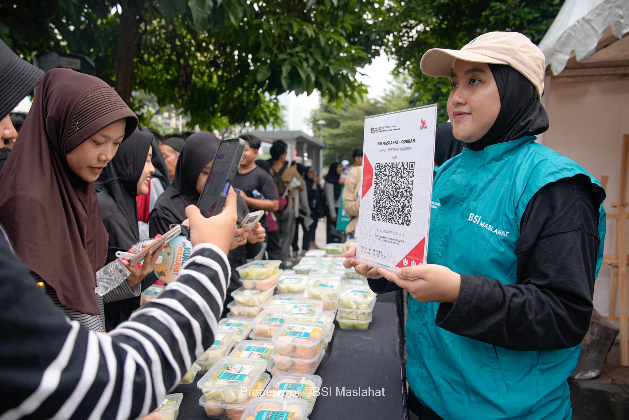 BSI Maslahat Hadirkan Layanan Kesehatan Gratis dan Sarapan Sehat di CFD Jakarta