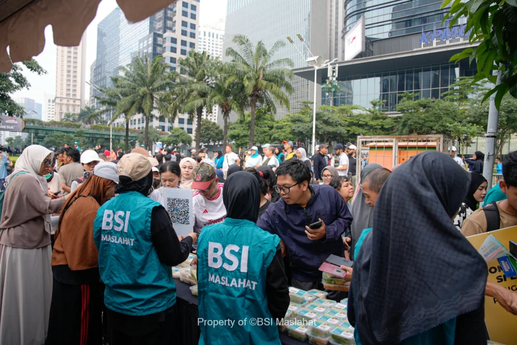 BSI Maslahat Hadirkan Layanan Kesehatan Gratis dan Sarapan Sehat di CFD Jakarta