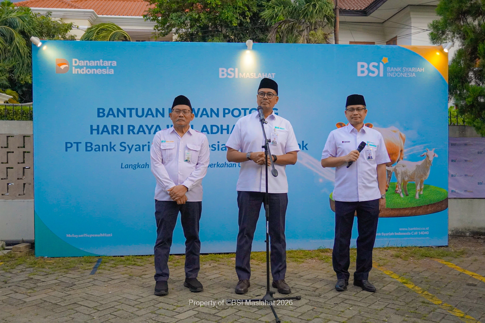 BSI Maslahat dan BSI Salurkan 24.541 Hewan Kurban hingga Pelosok Negeri pada Iduladha 1447 H