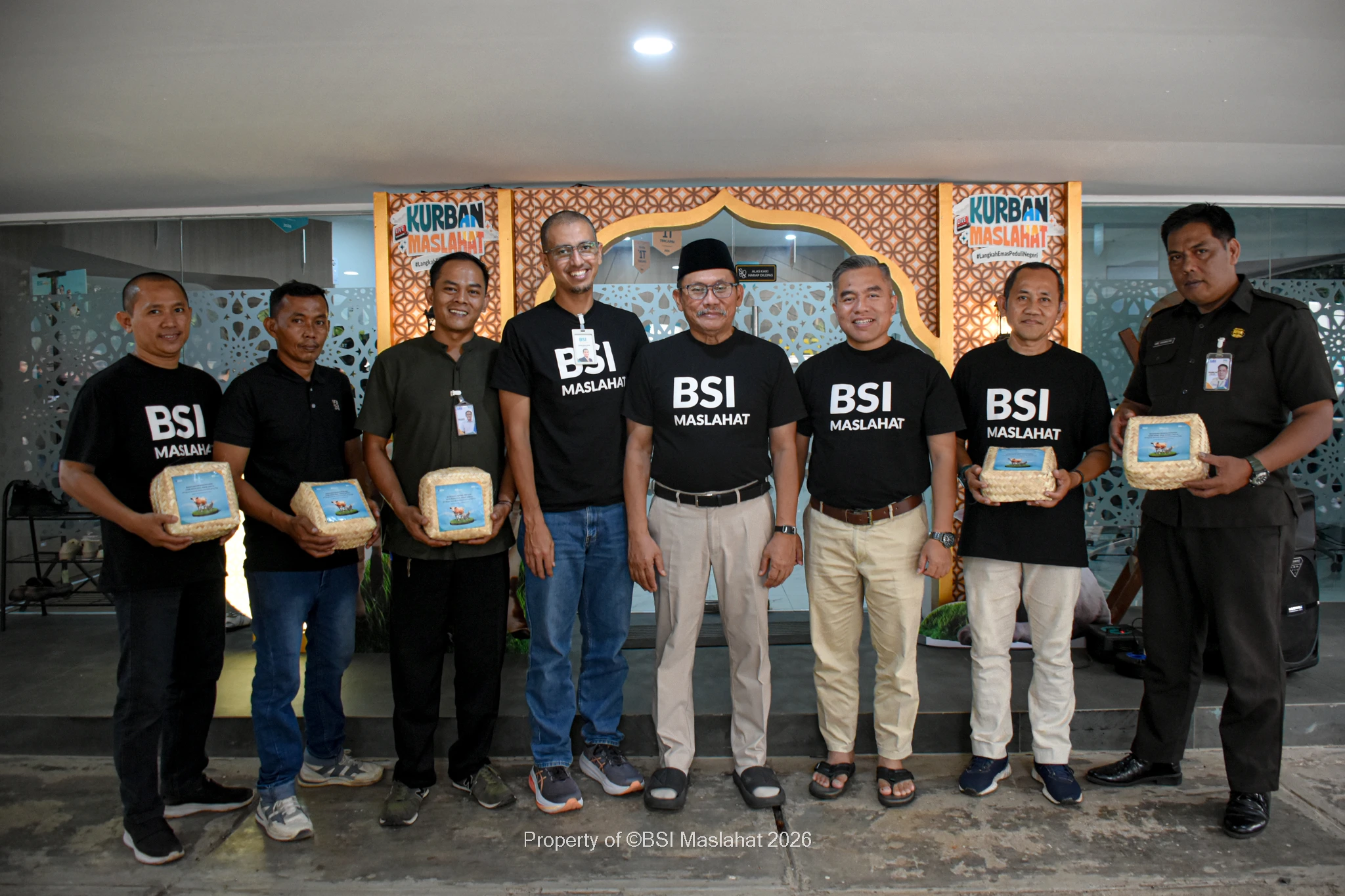 BSI Maslahat Hadirkan Manfaat Kurban untuk Pegawai dan Masyarakat di Hari Raya Iduladha