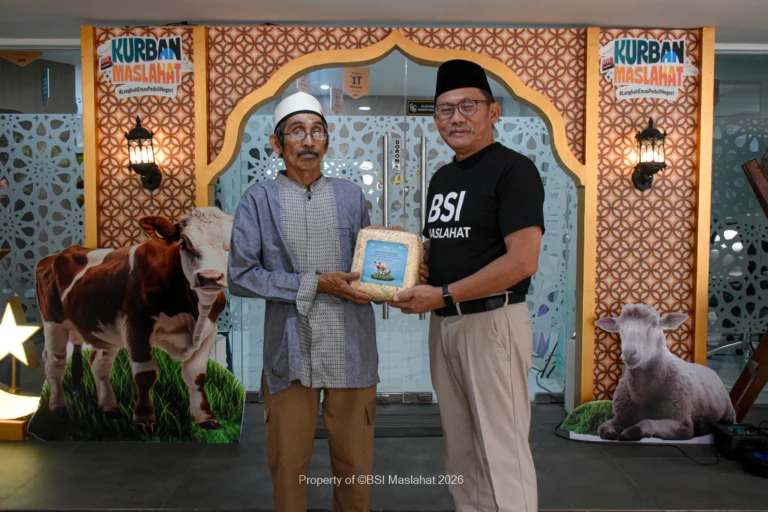 BSI Maslahat Hadirkan Manfaat Kurban untuk Pegawai dan Masyarakat di Hari Raya Iduladha