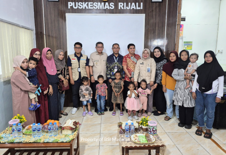 BSI Maslahat dan BPOM Ambon Bersinergi Turunkan Stunting Lewat Program Gebrak Stunting