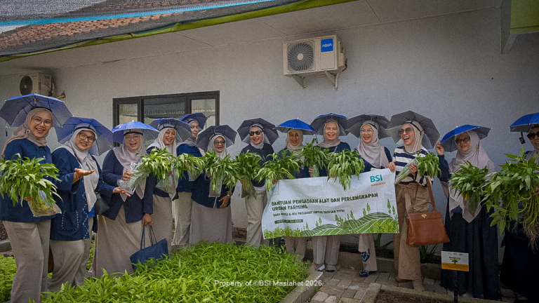 BSI Maslahat dan IIK BSI Pusat Hadirkan Urban Farming sebagai Solusi Berkelanjutan Pengelolaan Limbah dan Ketahanan Pangan