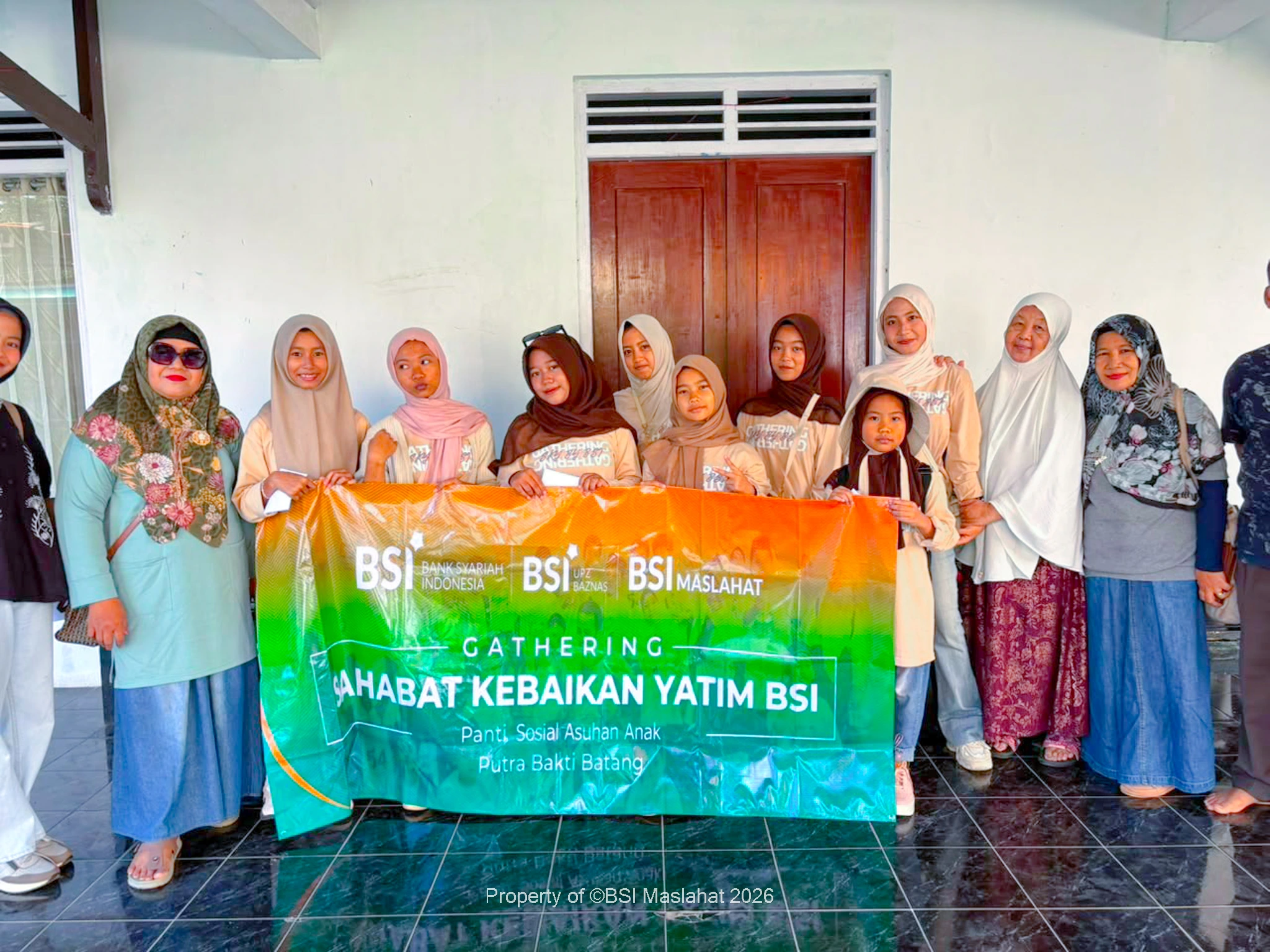 BSI Maslahat Hadirkan Kebahagiaan bagi Anak Yatim melalui Gathering Sahabat Kebaikan di Semarang