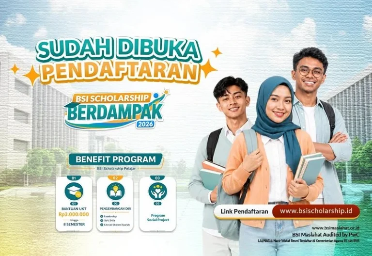 BSI Maslahat Bersama Kemdiktisaintek Luncurkan BSI Scholarship Berdampak 2026