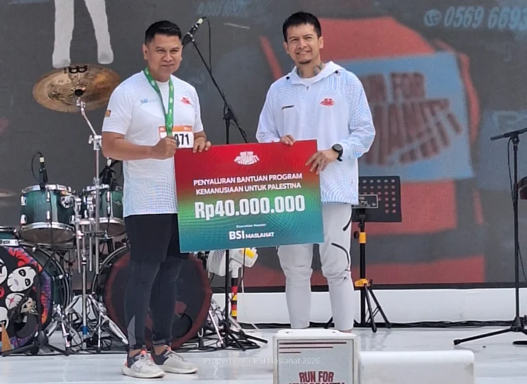 BSI Maslahat Dukung Run For Humanity Solo 2026, Hadirkan Layanan Kesehatan, Mobil Musala, dan Salurkan Amanah untuk Palestina