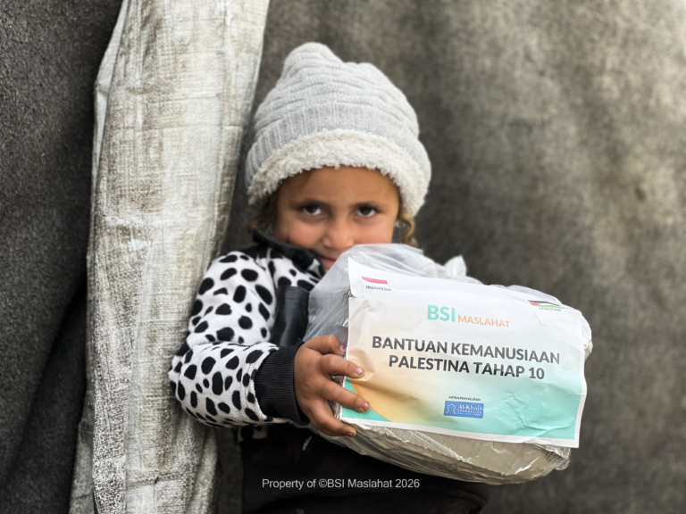 BSI Maslahat Himpun Rp3,874 Miliar, Bantu 14.510 Keluarga Pengungsi Palestina