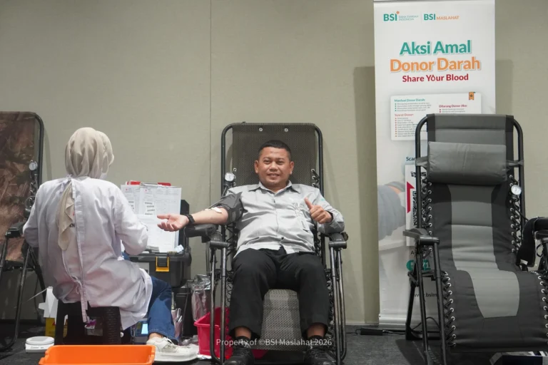 BSI Maslahat dan BSI Semarakkan HUT ke-81 RI dengan Aksi Donor Darah